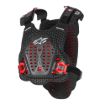 ALPINESTARS A-5 PLASMA CHEST PRO BLK/RD/WHT