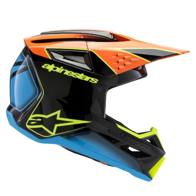 ALPINESTARS OTROŠKA ČELADA SM3 FRAY BLK/OR/YL