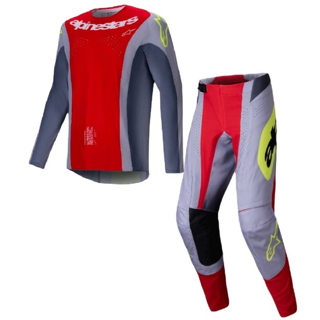 ALPINESTARS 2025 TECHSTAR MELT RED/GRAY