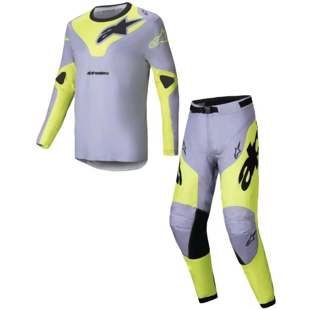 ALPINESTARS 2025 RACER VEIL GRAY/YELLOW