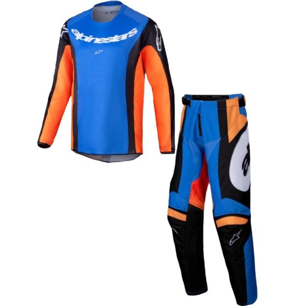 ALPINESTARS 2025 RACER MELT ORANGE/BLUE-OTROŠKI KOMPLET