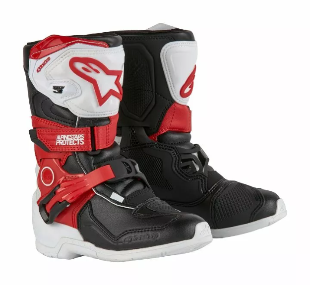 ALPINESTARS TECH 3S KIDS WT/BK/R