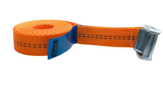 BIKETEC TRANSPORTNI TRAK 35MM/4M Z SAMOZAKLEPNO SPONKO, BARVA ORANŽNA