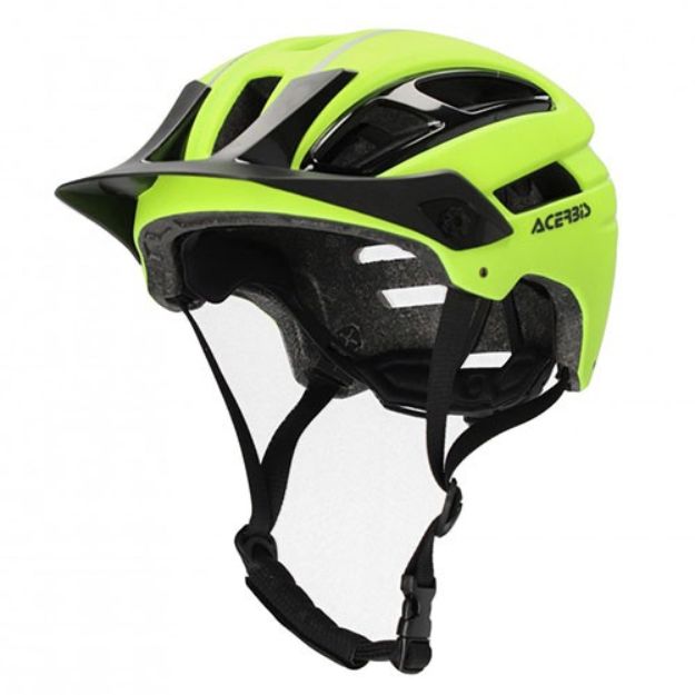 ACERBIS DOUBLEP FLUO/BLACK KOLESARSKA ČELADA