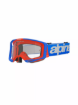 ALPINESTARS VISION 8 WORDMARK BL/OR CLEAR