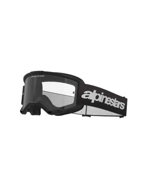 ALPINESTARS VISION 3 WORDMARK BLACK CLEAR