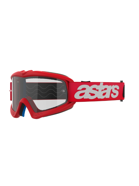 ALPINESTARS VISION YOUTH BLAZE RED CLEAR