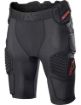 ALPINESTARS BIONIC PRO PROTECTION SHORT - BLACK RED