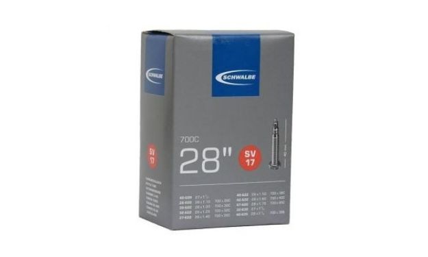 COL 28 - SCHWALBE TUBE NR17 SV 40MM 28/47-622/635