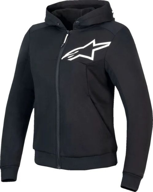 ALPINESTARS JACKET/HOODIE 4W CHROME V2 BLK/WHT S