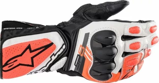 ALPINESTARS GLOVE SP-8 V3 BK/W/RD S