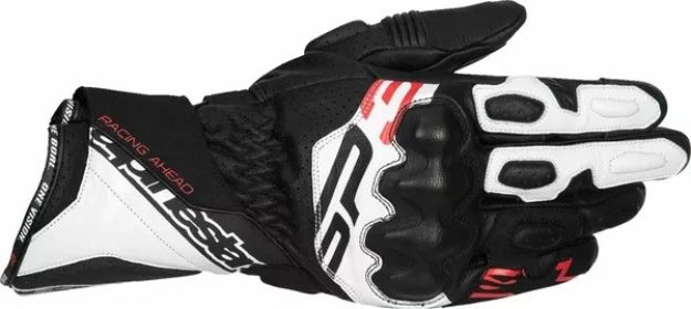 ALPINESTARS GLOVE SP-3 BLK/WHT/RD FLUO S