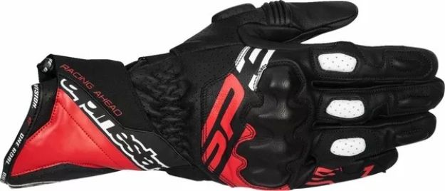 ALPINESTARS GLOVE SP-3 BLK/BRT RD/WHT S