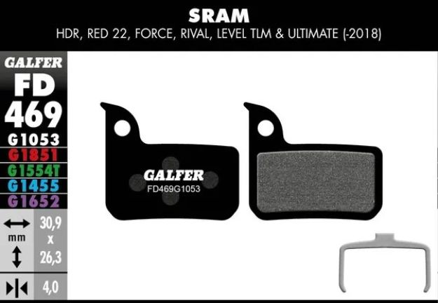 G1053 Standard Brake Pads