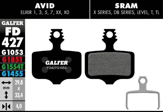 G1053 Standard Brake Pads