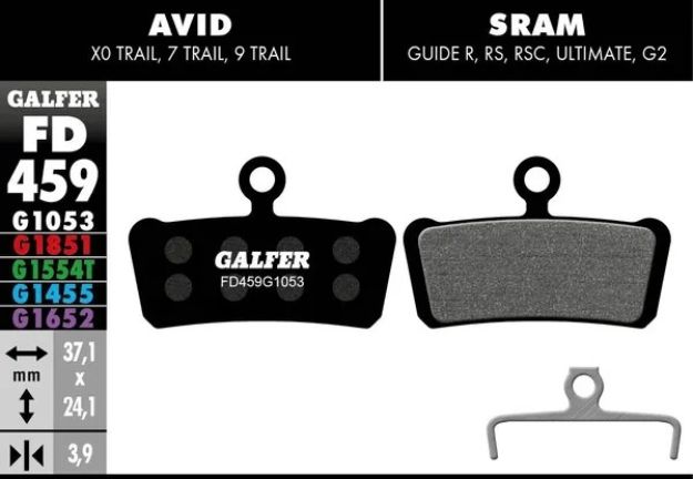 G1053 Standard Brake Pads