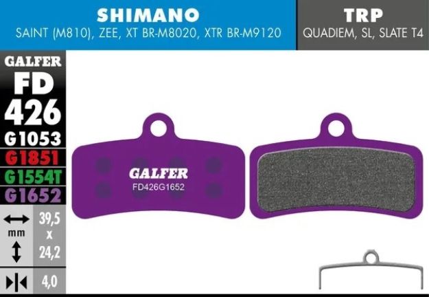 G1652 E-Bike Brake Pads