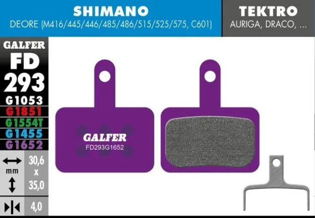 G1652 E-Bike Brake Pads