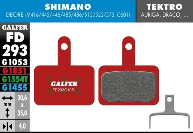 G1851 Advanced Brake Pads