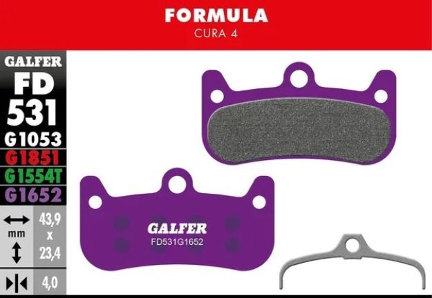 G1652 E-Bike Brake Pads