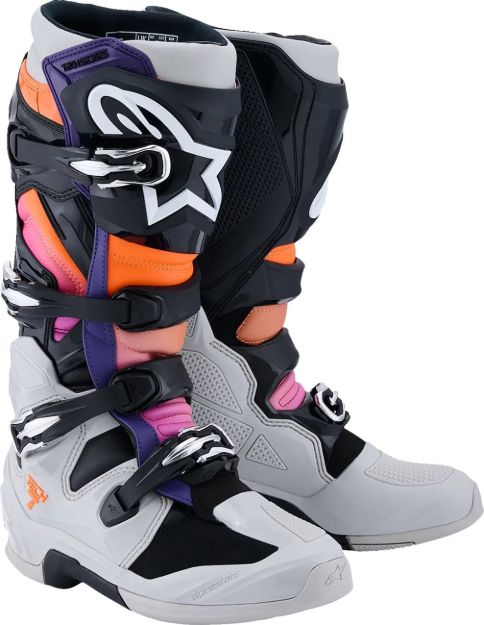ALPINESTARS TECH 7 GY/ORG FL/MAG