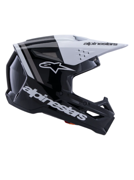ALPINESTARS SM3 Radium Black White Gray Glossy