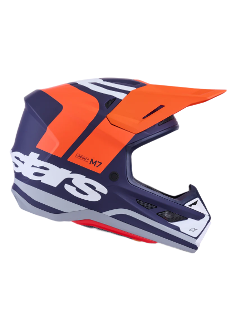 ALPINESTARS SM7 Core Orange Blue Matt