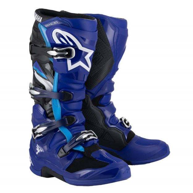 ALPINESTARS YAMAHA TECH 7 - BLUE BLK WHITE