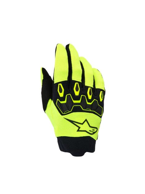 ALPINESTARS GLOVES YTH FULL BORE V2 YELLOW/BLK
