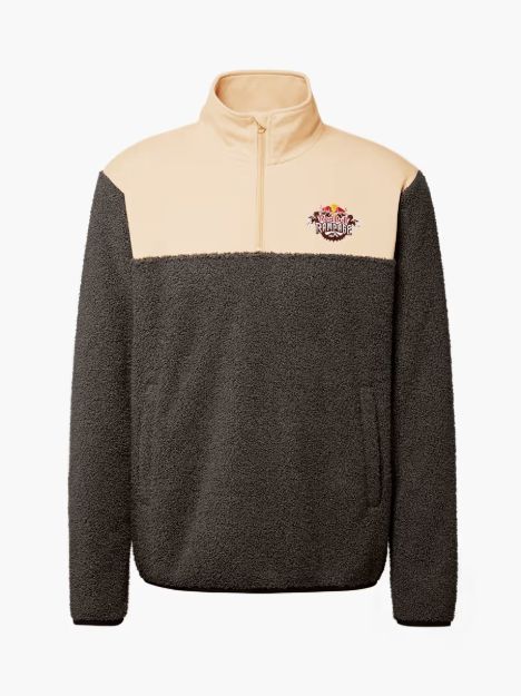 RED BULL Unisex Freeride Teddy Fleece Pullover – Comfort Fit