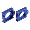 AXLE BLOCK YAMAHA BLUE