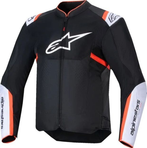ALPINESTARS JACKET T-SPS AIR V2 BLK/WHT/RED FLUO