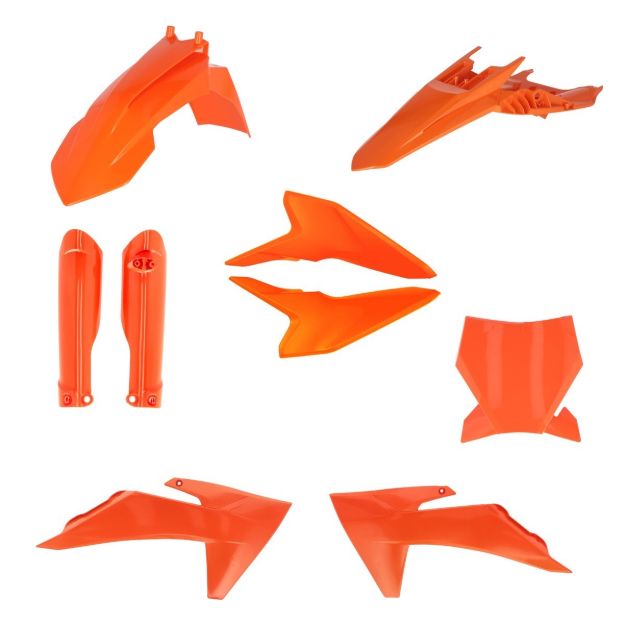 ACERBIS FULL PLASTIC KIT KTM SX 50 ORANGE