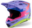 ALPINESTARS HELMET SM10 JETT PURPLE/PINK