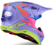 ALPINESTARS HELMET SM10 JETT PURPLE/PINK