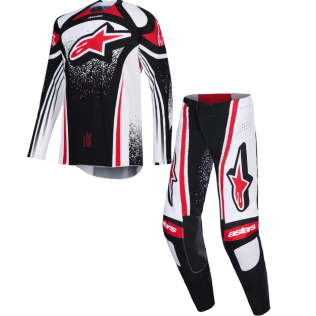 ALPINESTARS TECHSTAR NOMUR BLK/WH/RED