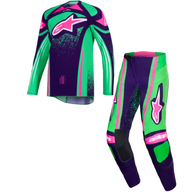 ALPINESTARS TECHSTAR NOMUR PURP/GR/PINK