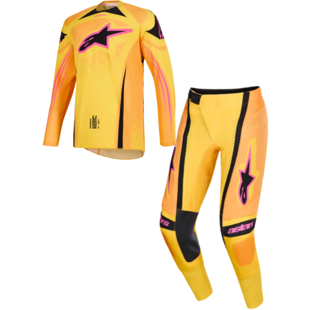 ALPINESTARS TECHSTAR NOMUR OR/YL/PINK