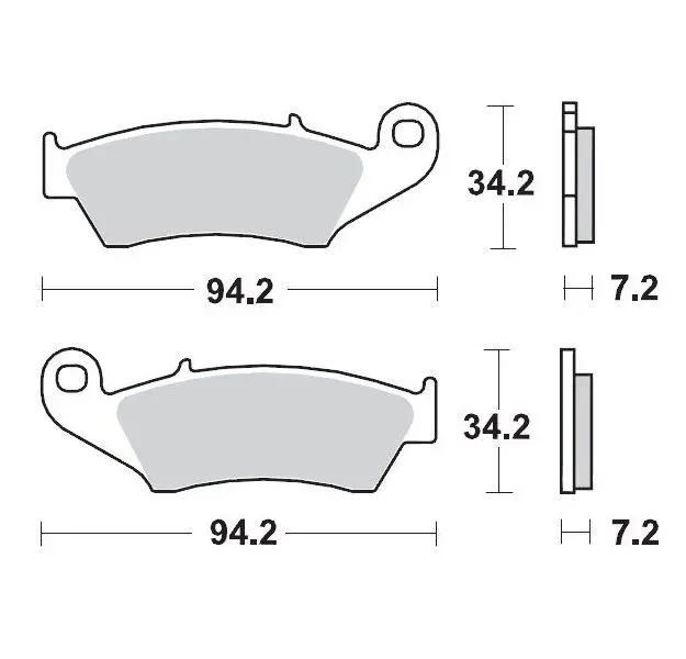 Racing Brake Pads Offroad
