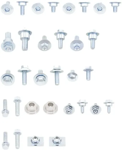 Full Plastic Fastener Kit