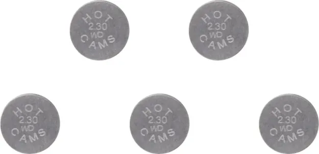 Replacement Valve Shims