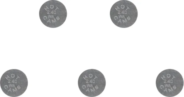 Replacement Valve Shims