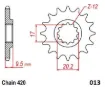 Steel Ultralight Front Sprocket