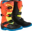 Slika ALPINESTARS TECH 3S YOUTH - ORANGE / BLUE / YELLOW