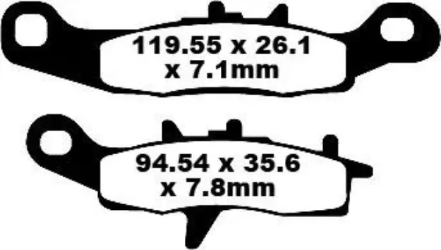 TT Sport Carbon Fusion Brake Pads