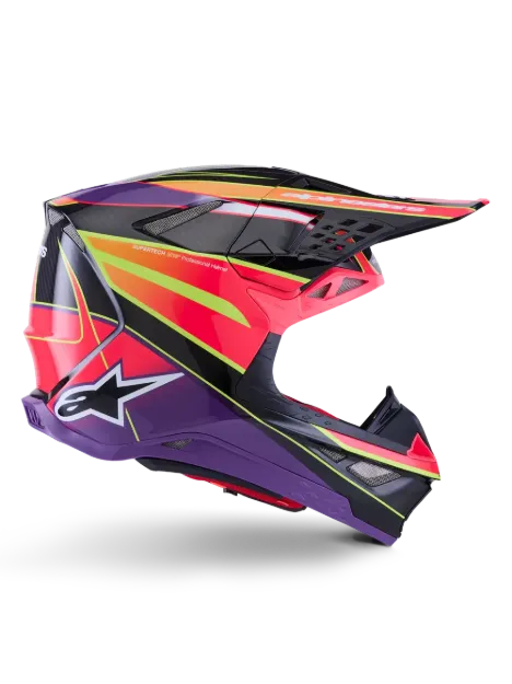 Slika ALPINESTARS ČELADA S-M10 ERA PINK/VIO/YL