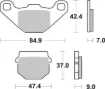 SI Offroad Sintered Brake Pads