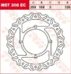 EC Cross Design Brake Rotor