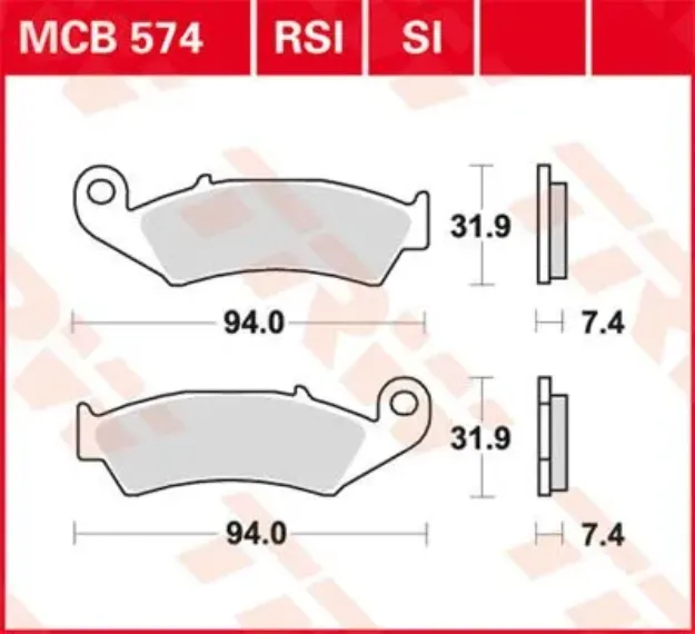 SI Series Sindered Off-Road Brake Pads