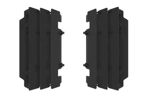 Radiator louvers